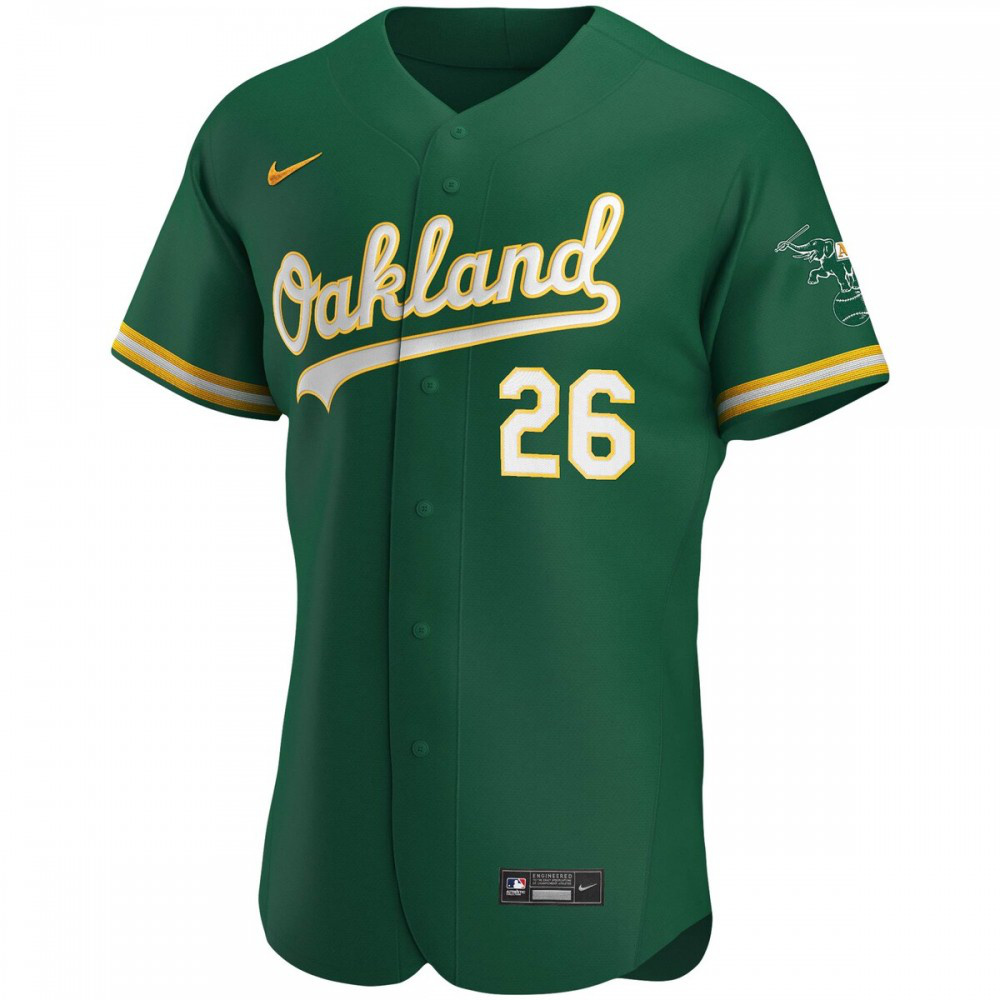Matt Chapman Oakland Athletics Alternate Authentic Player Jersey - Kelly Green-Pro Kit Vault | Brand New 26/27 Sports Jerseys