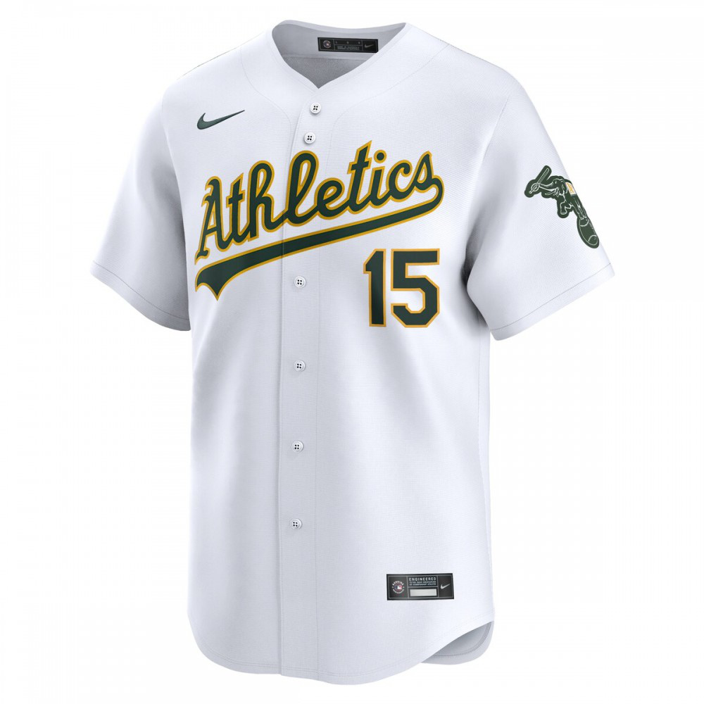Seth Brown Oakland Athletics Home Limited Player Jersey - White-Pro Kit Vault | Brand New 26/27 Sports Jerseys