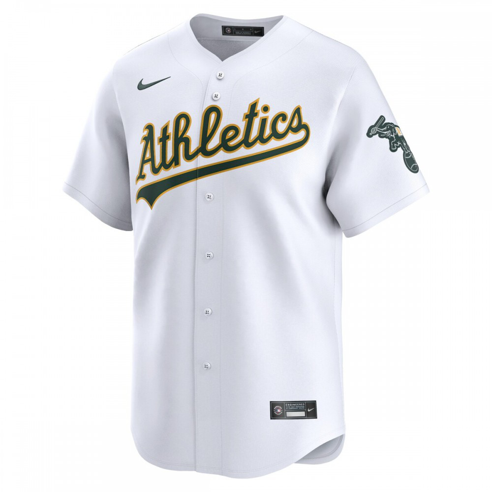 Oakland Athletics Youth Home Limited Jersey - White-Pro Kit Vault | Brand New 26/27 Sports Jerseys