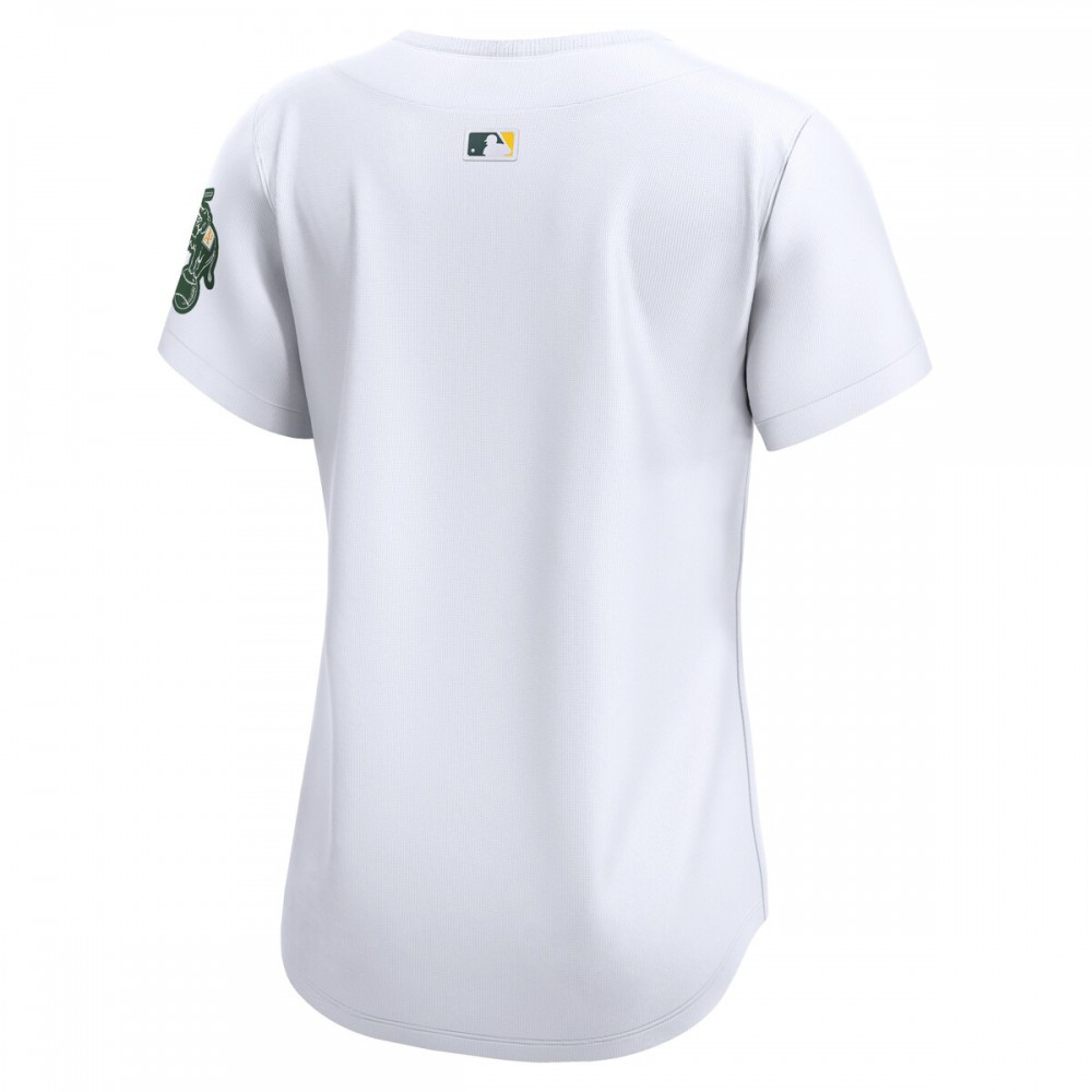 Oakland Athletics Women's Home Limited Jersey - White-Pro Kit Vault | Brand New 26/27 Sports Jerseys