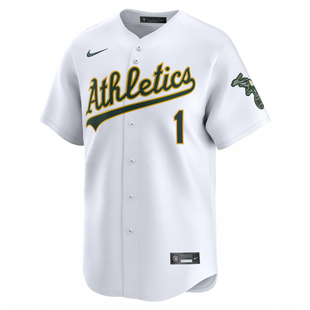 Esteury Ruiz Oakland Athletics Home Limited Player Jersey - White-Pro Kit Vault | Brand New 26/27 Sports Jerseys