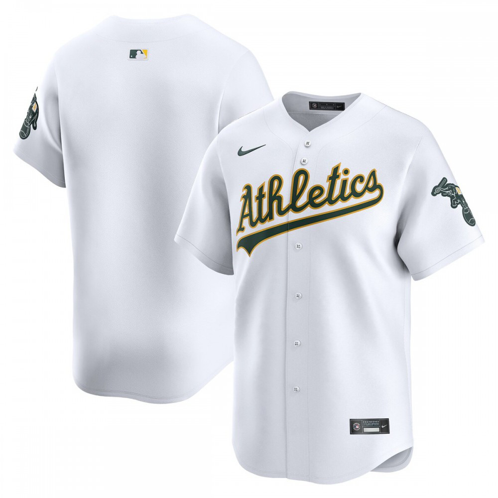 Oakland Athletics Home Limited Jersey - White-Pro Kit Vault | Brand New 26/27 Sports Jerseys