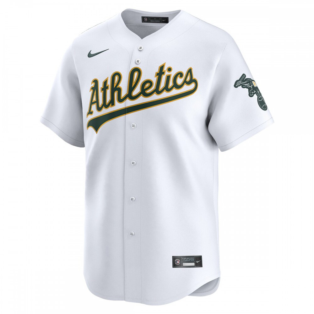 Oakland Athletics Home Limited Jersey - White-Pro Kit Vault | Brand New 26/27 Sports Jerseys
