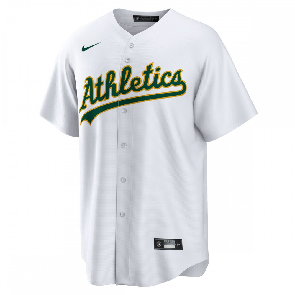 Oakland Athletics Youth Home Blank Replica Jersey - White-Pro Kit Vault | Brand New 26/27 Sports Jerseys