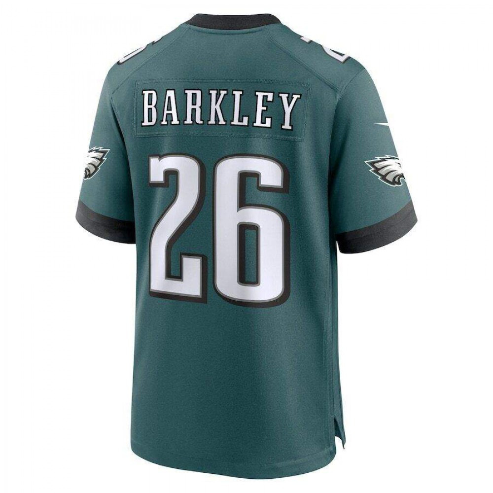 Saquon Barkley Philadelphia Eagles Youth Jersey - Midnight Green-Pro Kit Vault | Brand New 26/27 Sports Jerseys
