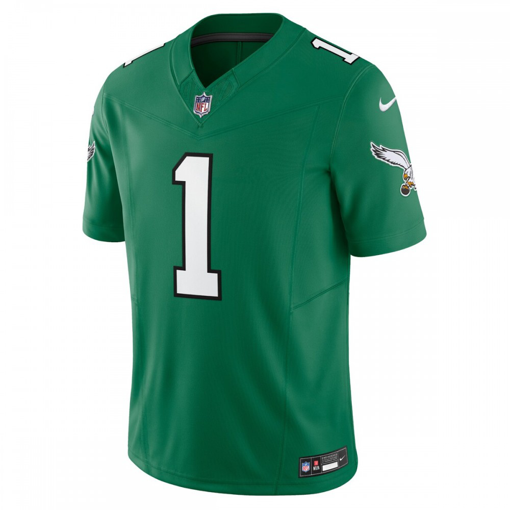 Jalen Hurts Philadelphia Eagles Vapor F.U.S.E. Limited Jersey - Kelly Green-Pro Kit Vault | Brand New 26/27 Sports Jerseys