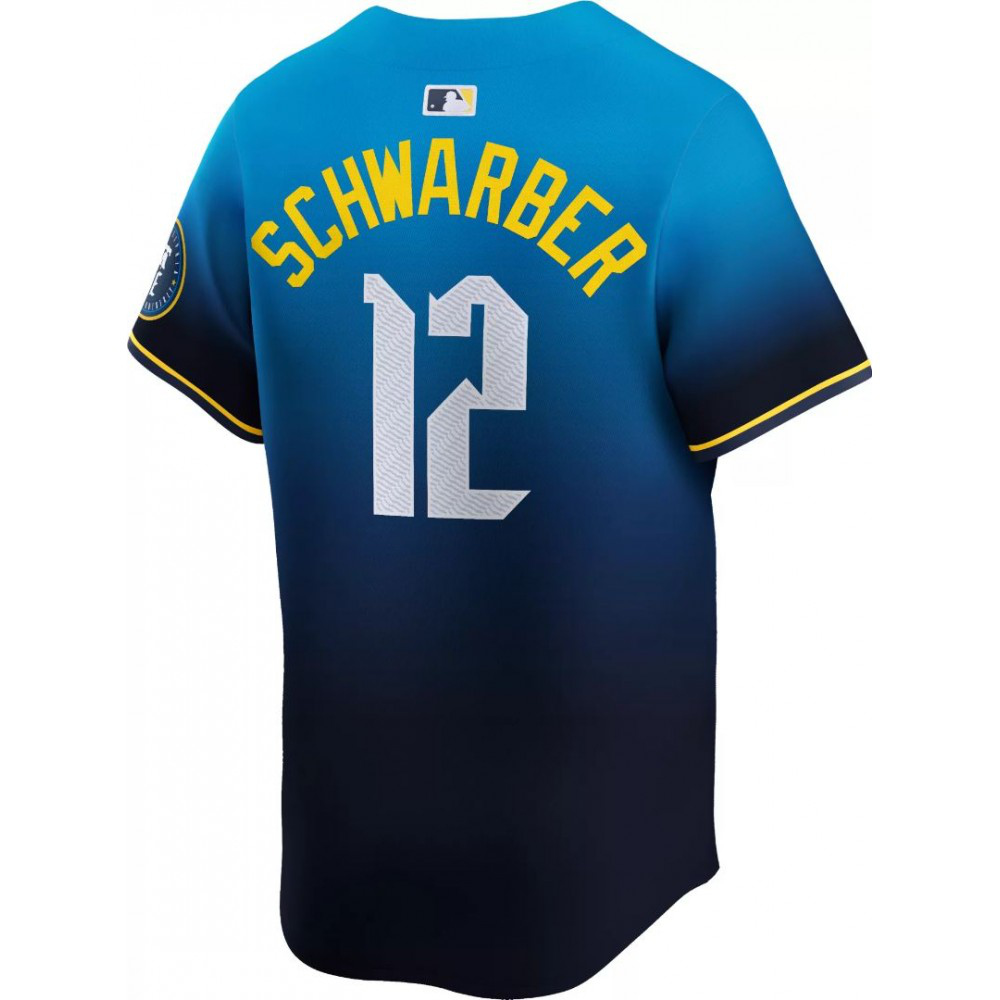 Kyle Schwarber Philadelphia Phillies 2024 City Connect Limited Player Jersey - Blue-Pro Kit Vault | Brand New 26/27 Sports Jerseys