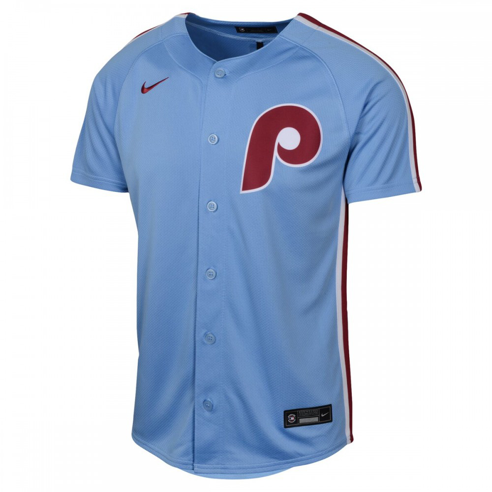 Philadelphia Phillies Youth Alternate Limited Jersey - Light Blue-Pro Kit Vault | Brand New 26/27 Sports Jerseys