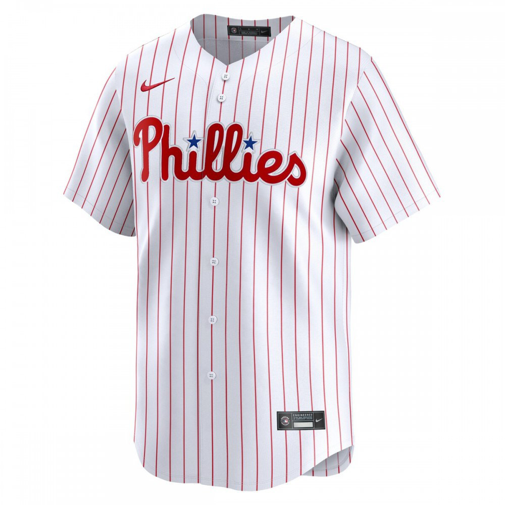 Philadelphia Phillies Youth Home Limited Custom Jersey - White-Pro Kit Vault | Brand New 26/27 Sports Jerseys