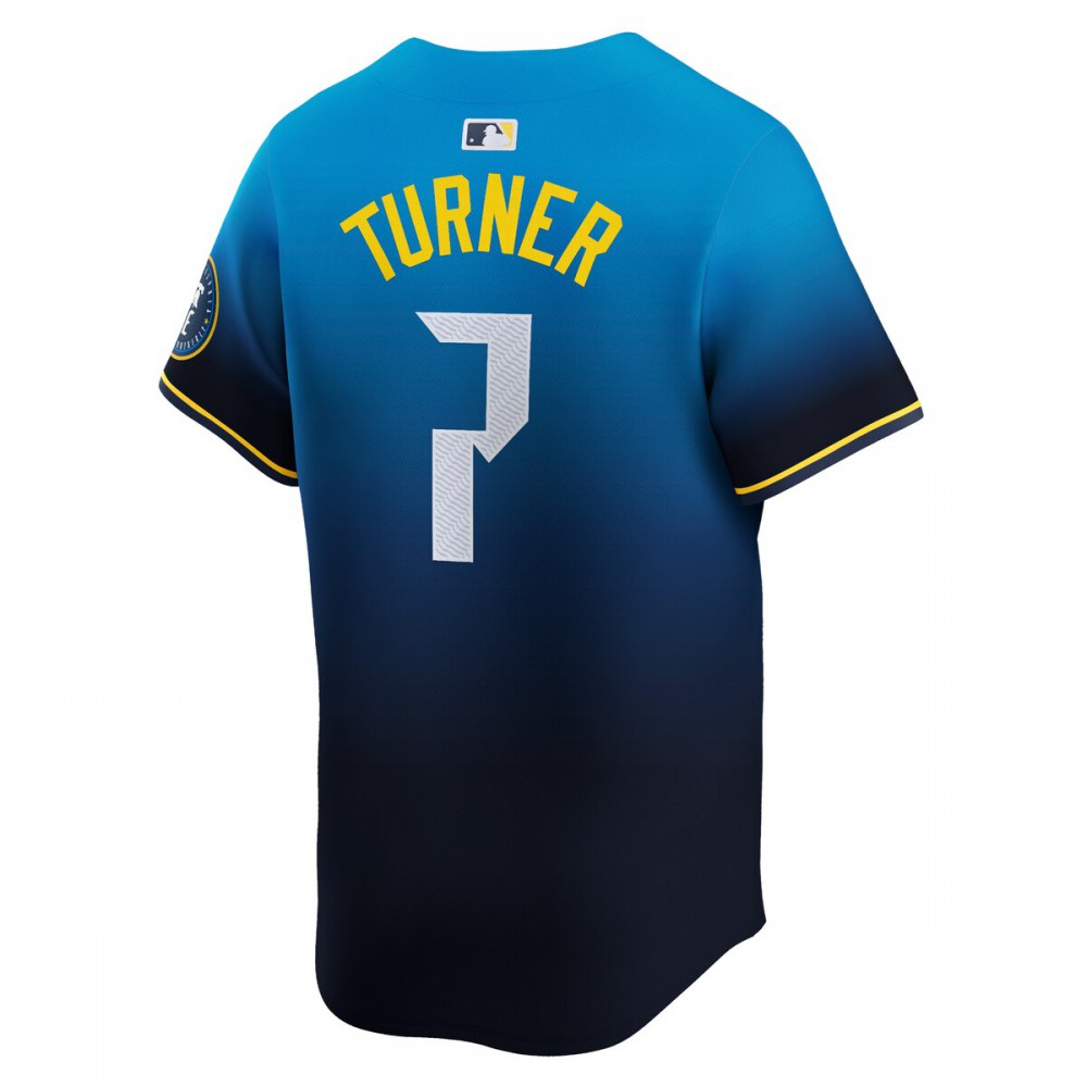 Trea Turner Philadelphia Phillies 2024 City Connect Limited Player Jersey - Blue-Pro Kit Vault | Brand New 26/27 Sports Jerseys