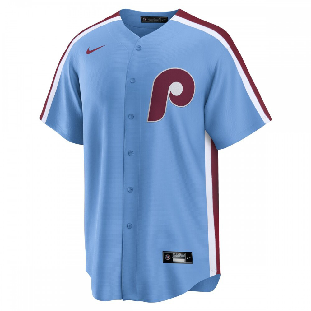 Philadelphia Phillies Alternate Replica Team Jersey - Light Blue-Pro Kit Vault | Brand New 26/27 Sports Jerseys