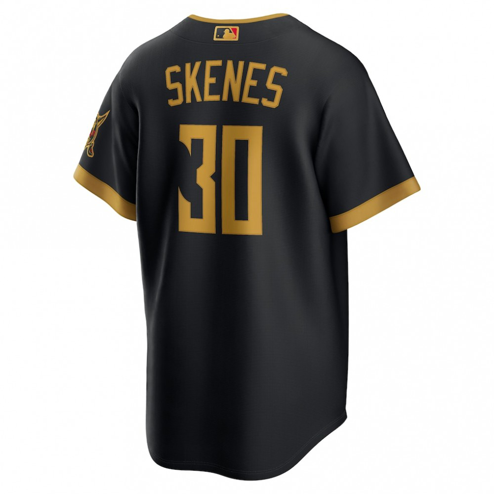 Paul Skenes Pittsburgh Pirates 2026 City Connect Stadium Jersey - Black-Pro Kit Vault | Brand New 26/27 Sports Jerseys