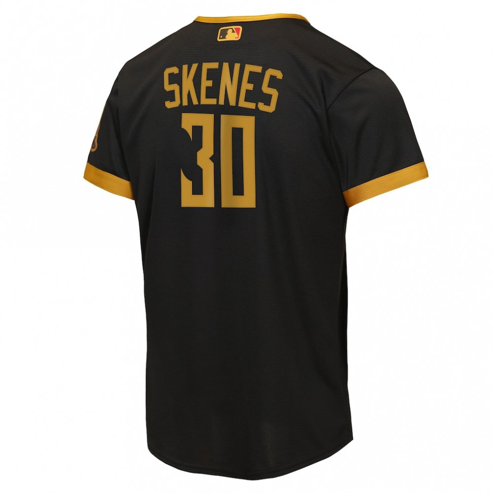 Paul Skenes Pittsburgh Pirates Youth 2026 City Connect Stadium Jersey - Black-Pro Kit Vault | Brand New 26/27 Sports Jerseys