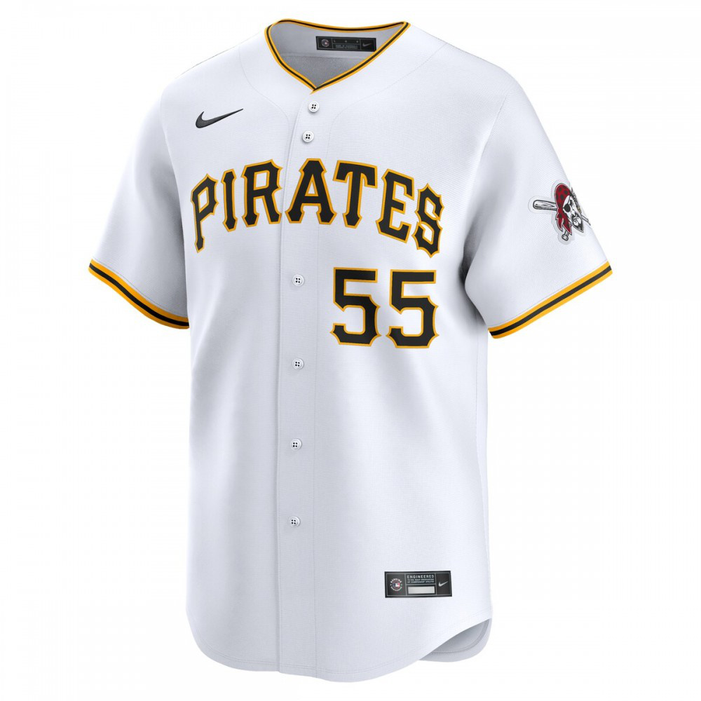 Jason Delay Pittsburgh Pirates Home Limited Player Jersey聽鈥?White-Pro Kit Vault | Brand New 26/27 Sports Jerseys