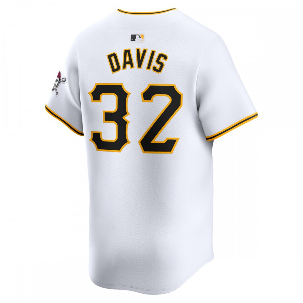 Henry Davis Pittsburgh Pirates Home Limited Player Jersey聽鈥?White-Pro Kit Vault | Brand New 26/27 Sports Jerseys