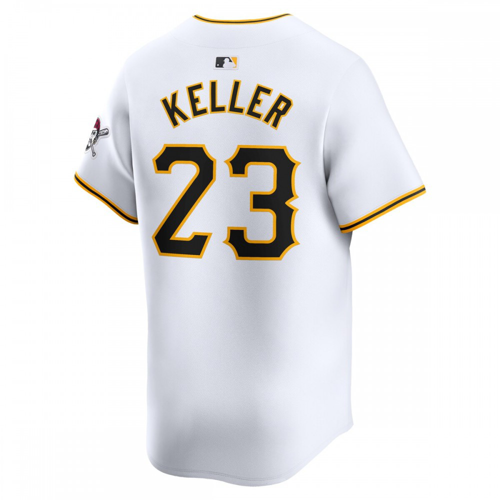 Mitch Keller Pittsburgh Pirates Home Limited Player Jersey聽鈥?White-Pro Kit Vault | Brand New 26/27 Sports Jerseys