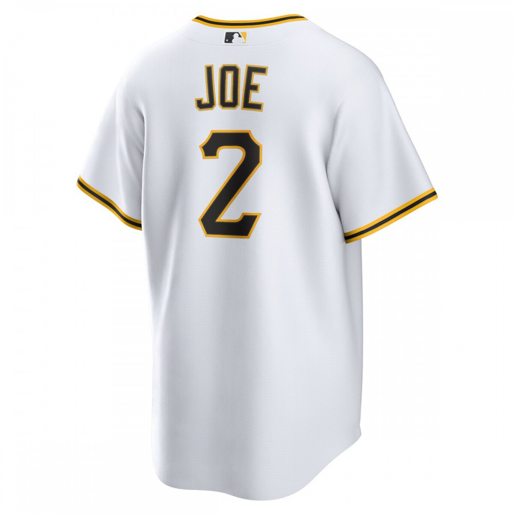 Connor Joe Pittsburgh Pirates Home Replica Jersey - White-Pro Kit Vault | Brand New 26/27 Sports Jerseys