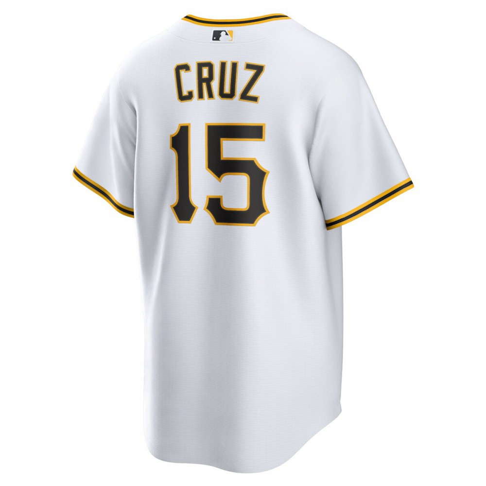 Oneil Cruz Pittsburgh Pirates Home Replica Jersey - White-Pro Kit Vault | Brand New 26/27 Sports Jerseys
