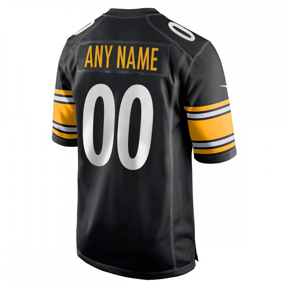 Pittsburgh Steelers Game Custom Player Jersey - Black-Pro Kit Vault | Brand New 26/27 Sports Jerseys