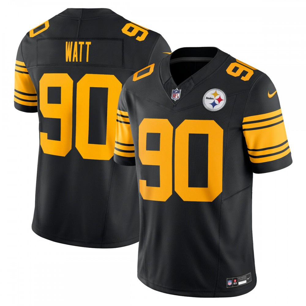 T.J. Watt Pittsburgh Steelers Vapor F.U.S.E. Limited Alternate 2 Jersey - Black-Pro Kit Vault | Brand New 26/27 Sports Jerseys