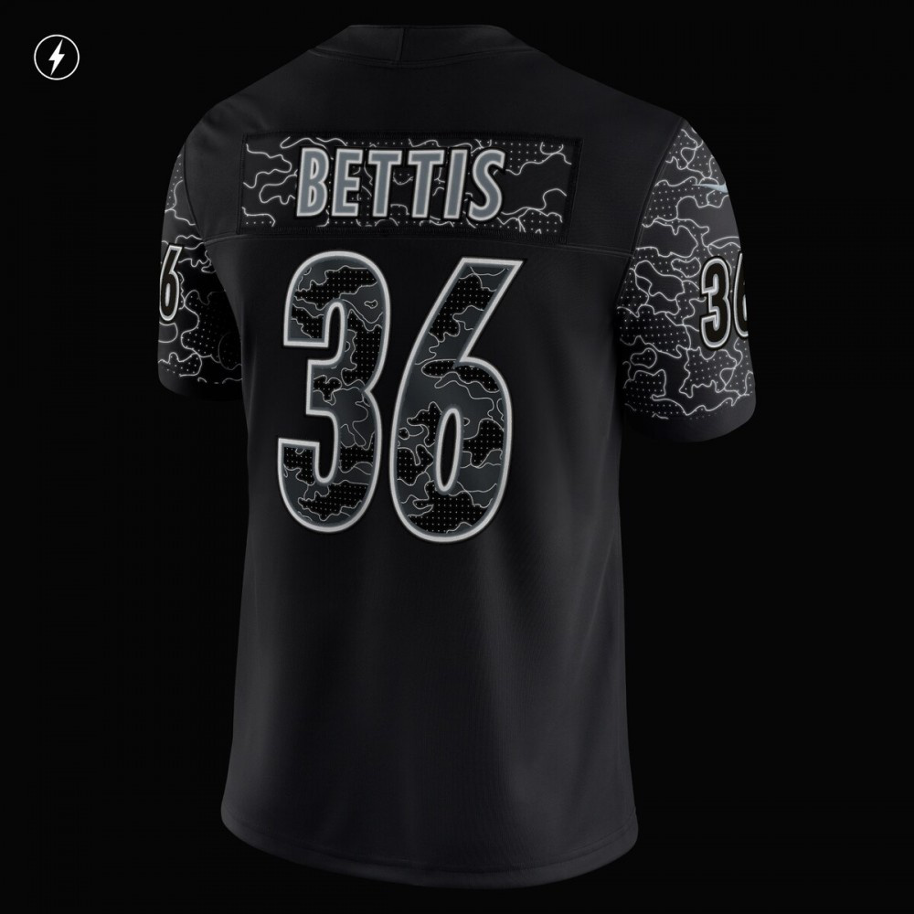 Jerome Bettis Pittsburgh Steelers Retired Player RFLCTV Limited Jersey - Black-Pro Kit Vault | Brand New 26/27 Sports Jerseys