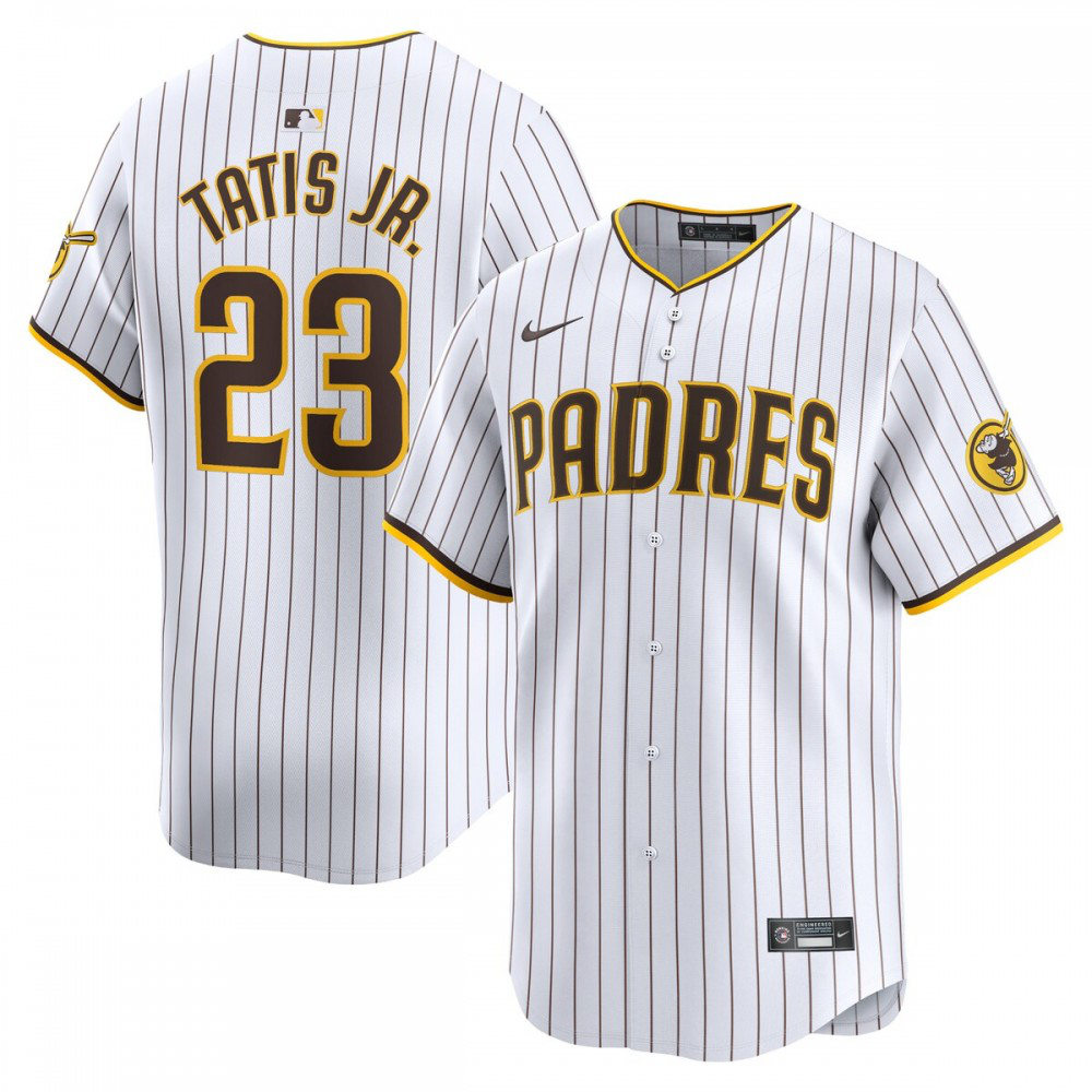 Fernando Tatis Jr. San Diego Padres Home Limited Player Jersey - White-Pro Kit Vault | Brand New 26/27 Sports Jerseys