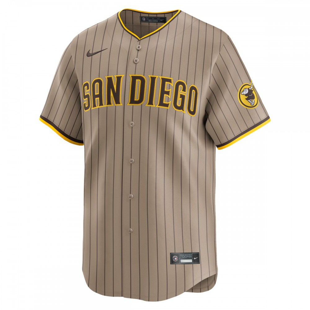 Fernando Tatis Jr. San Diego Padres Alternate Limited Player Jersey聽鈥?Tan-Pro Kit Vault | Brand New 26/27 Sports Jerseys