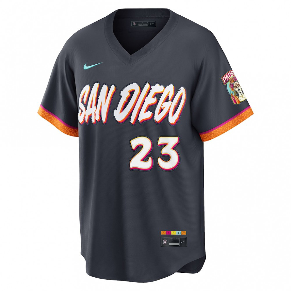 Fernando Tatis Jr. San Diego Padres 2026 City Connect Stadium Jersey - Obsidian-Pro Kit Vault | Brand New 26/27 Sports Jerseys