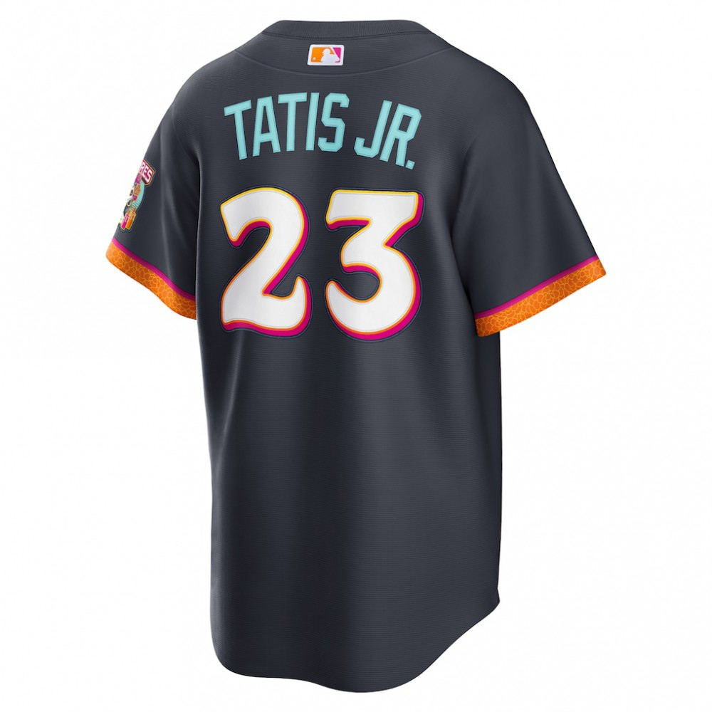 Fernando Tatis Jr. San Diego Padres 2026 City Connect Stadium Jersey - Obsidian-Pro Kit Vault | Brand New 26/27 Sports Jerseys