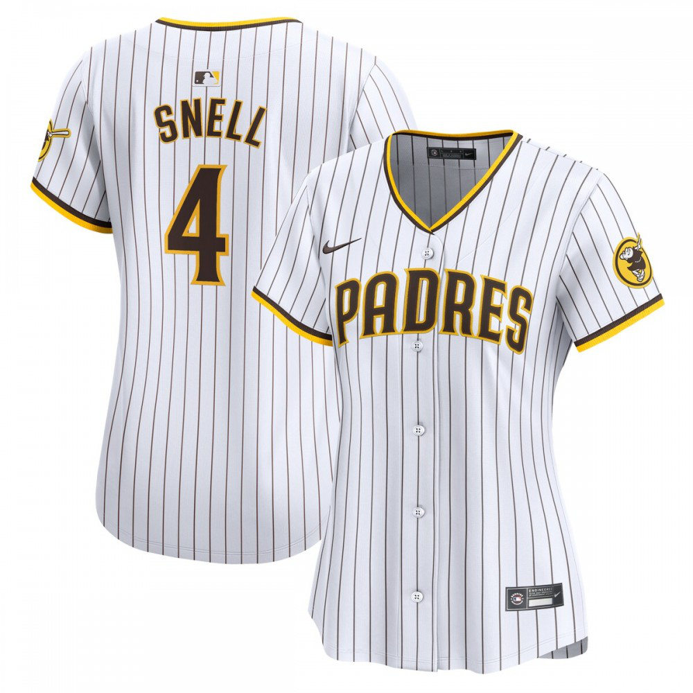 Blake Snell San Diego Padres Women's Home Limited Player Jersey - White-Pro Kit Vault | Brand New 26/27 Sports Jerseys