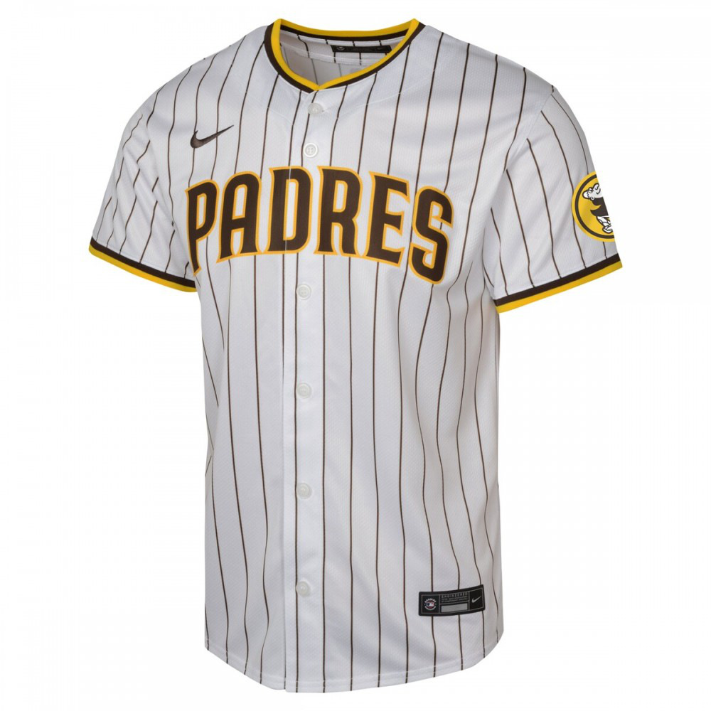 Manny Machado San Diego Padres Youth Home Limited Player Jersey - White-Pro Kit Vault | Brand New 26/27 Sports Jerseys