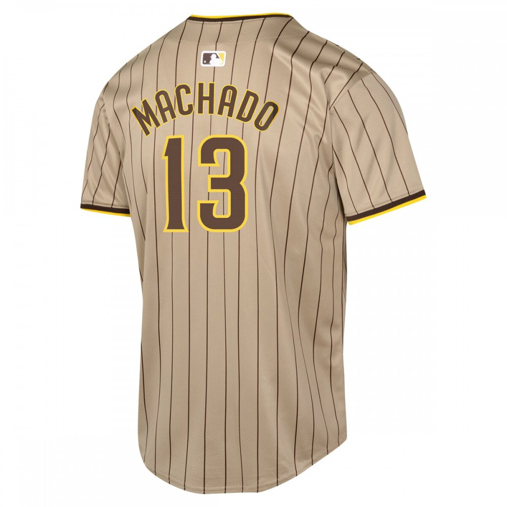 Manny Machado San Diego Padres Youth Alternate Limited Player Jersey - Sand-Pro Kit Vault | Brand New 26/27 Sports Jerseys