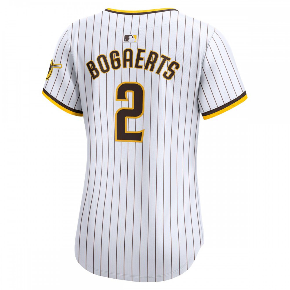 Xander Bogaerts San Diego Padres Women's Home Limited Player Jersey - White-Pro Kit Vault | Brand New 26/27 Sports Jerseys