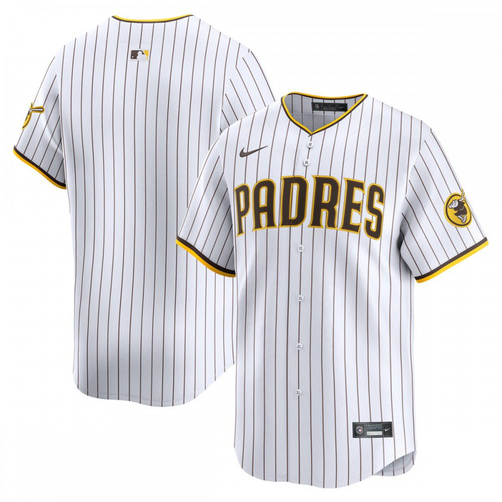 San Diego Padres Youth Home Limited Jersey - White-Pro Kit Vault | Brand New 26/27 Sports Jerseys