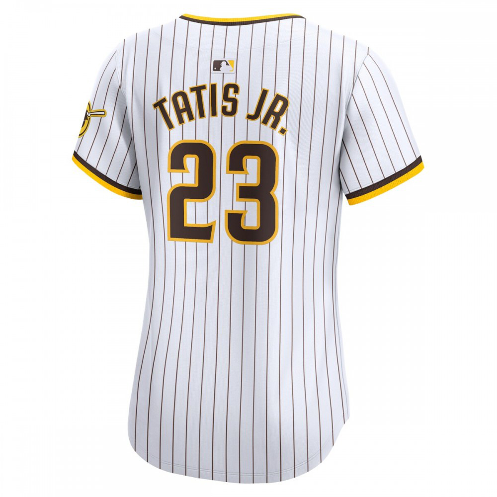 Fernando Tatis Jr. San Diego Padres Women's Home Limited Player Jersey - White-Pro Kit Vault | Brand New 26/27 Sports Jerseys