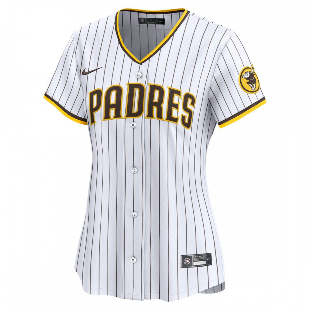 Xander Bogaerts San Diego Padres Women's Home Limited Player Jersey - White-Pro Kit Vault | Brand New 26/27 Sports Jerseys