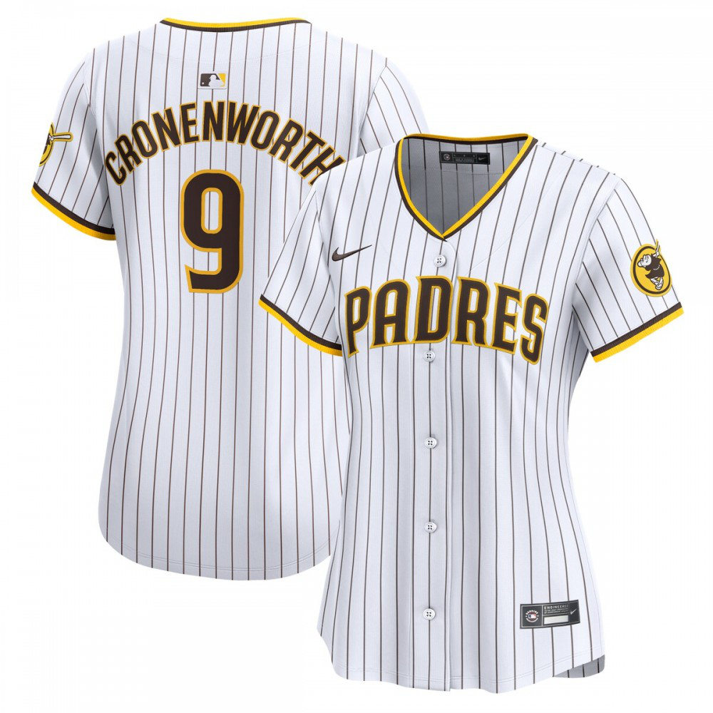 Jake Cronenworth San Diego Padres Women's Home Limited Player Jersey - White-Pro Kit Vault | Brand New 26/27 Sports Jerseys