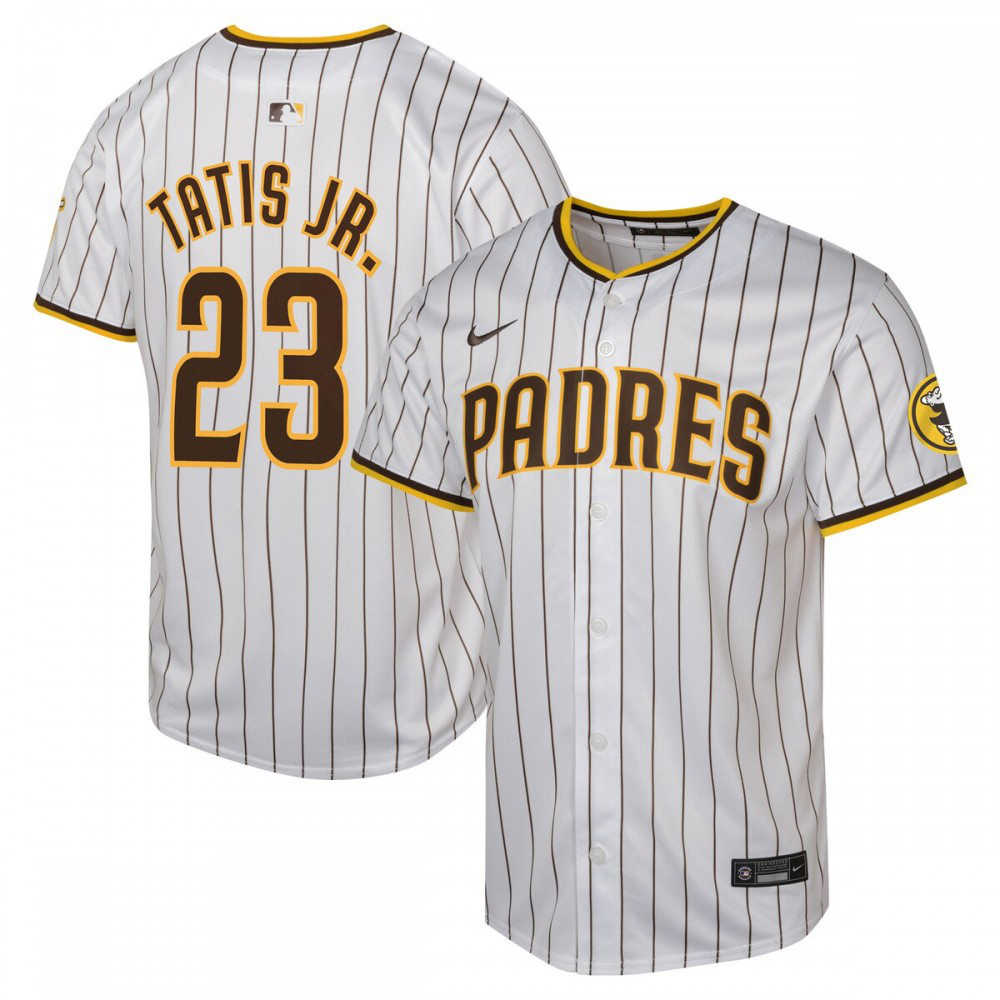 Fernando Tatis Jr. San Diego Padres Youth Home Limited Player Jersey - White-Pro Kit Vault | Brand New 26/27 Sports Jerseys
