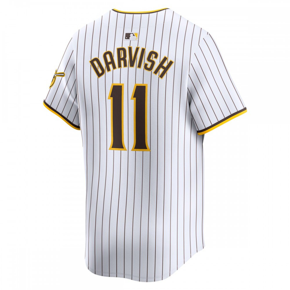 Yu Darvish San Diego Padres Home Limited Player Jersey - White-Pro Kit Vault | Brand New 26/27 Sports Jerseys