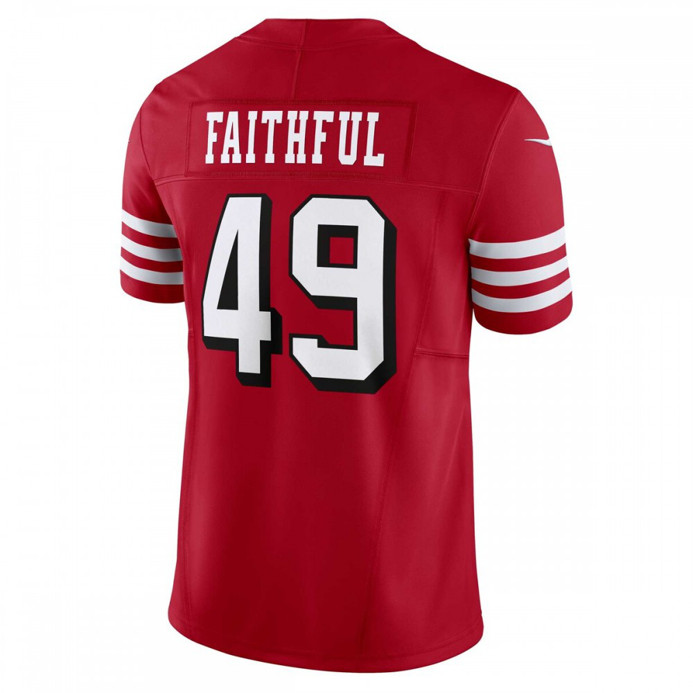 The Faithful San Francisco 49ers Vapor F.U.S.E. Limited Jersey - Scarlet-Pro Kit Vault | Brand New 26/27 Sports Jerseys
