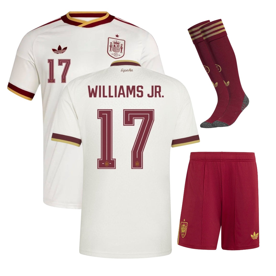 Spain Kit Williams Jr. Away Kids Jersey 2026 2027-Pro Kit Vault | Brand New 26/27 Sports Jerseys