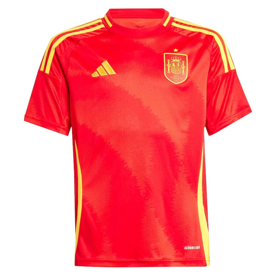 Spain Home Kit Kids Jersey 2024 2025-Pro Kit Vault | Brand New 26/27 Sports Jerseys