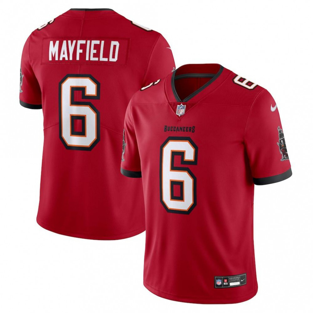 Baker Mayfield Tampa Bay Buccaneers Vapor Untouchable Limited Jersey - Red-Pro Kit Vault | Brand New 26/27 Sports Jerseys