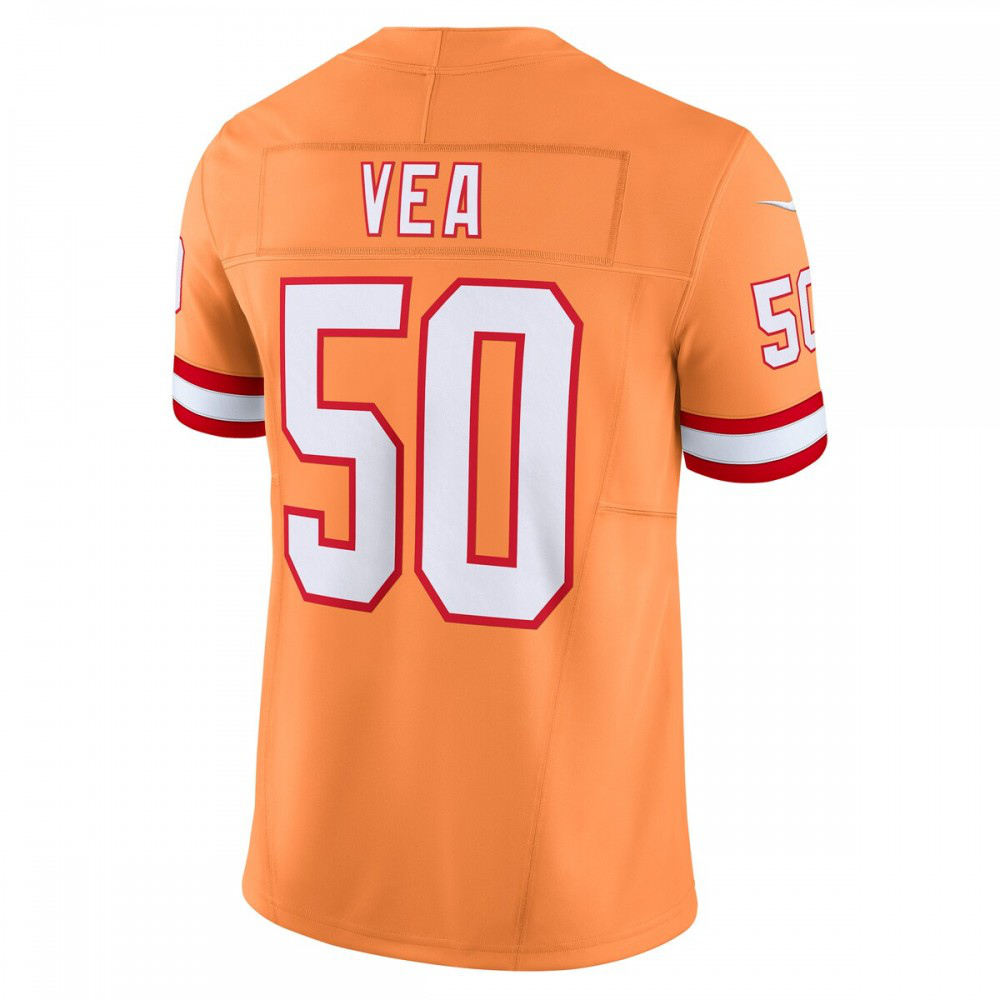 Vita Vea Tampa Bay Buccaneers Vapor F.U.S.E. Limited Jersey - Orange-Pro Kit Vault | Brand New 26/27 Sports Jerseys
