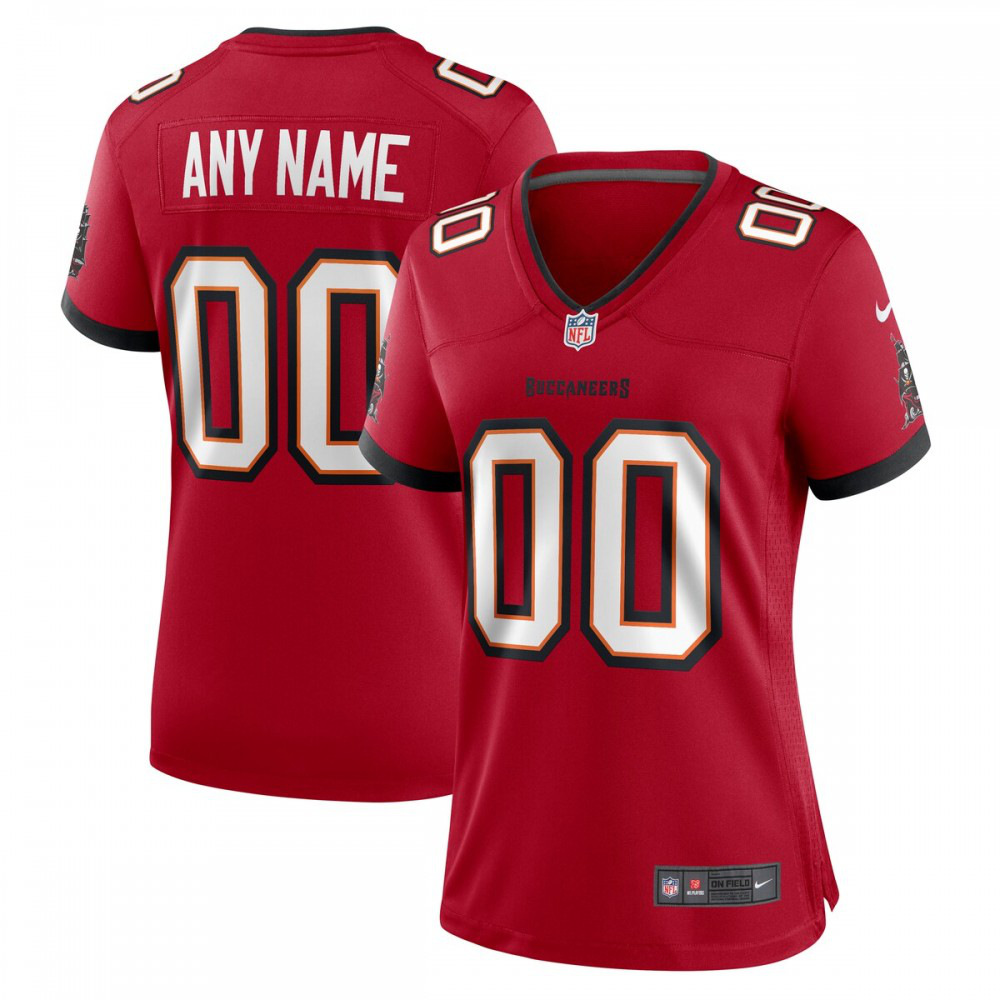 Nike Tampa Bay Buccaneers Women's Custom Game Jersey - Red-Pro Kit Vault | Brand New 26/27 Sports Jerseys