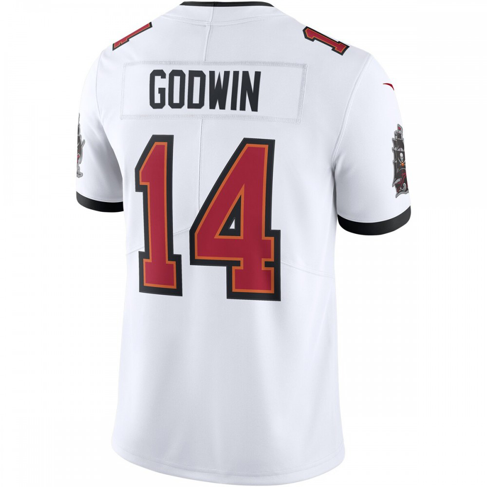 Chris Godwin Tampa Bay Buccaneers Vapor Limited Player Jersey - White-Pro Kit Vault | Brand New 26/27 Sports Jerseys