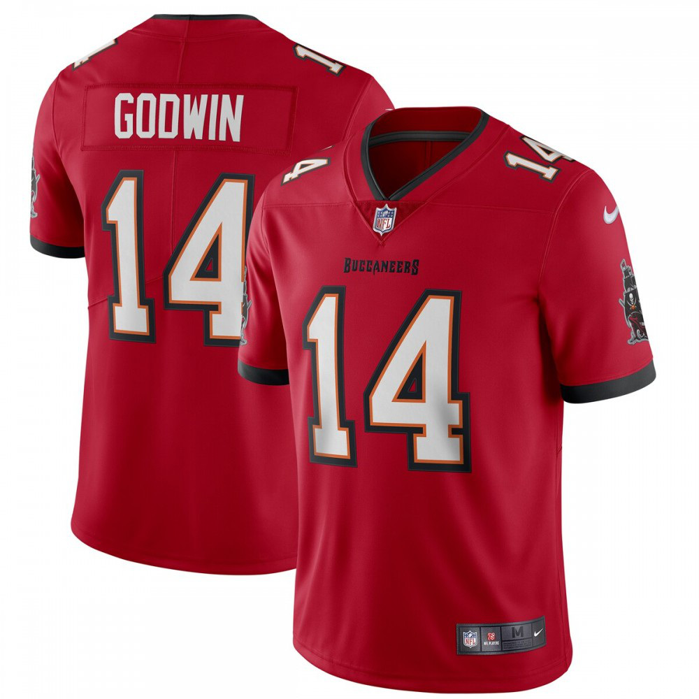 Chris Godwin Tampa Bay Buccaneers Vapor Limited Jersey - Red-Pro Kit Vault | Brand New 26/27 Sports Jerseys
