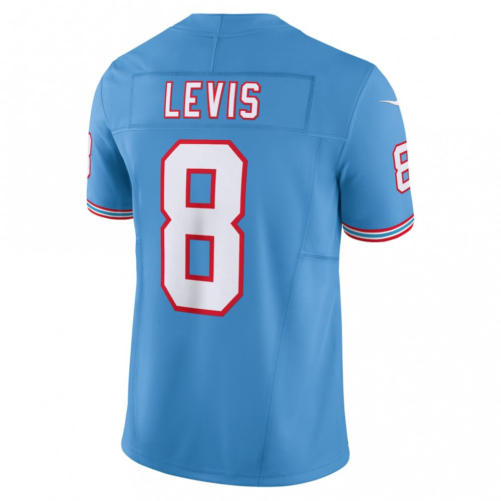 Will Levis Tennessee Titans Alternate Oilers Throwback Vapor F.U.S.E. Limited Jersey - Light Blue-Pro Kit Vault | Brand New 26/27 Sports Jerseys