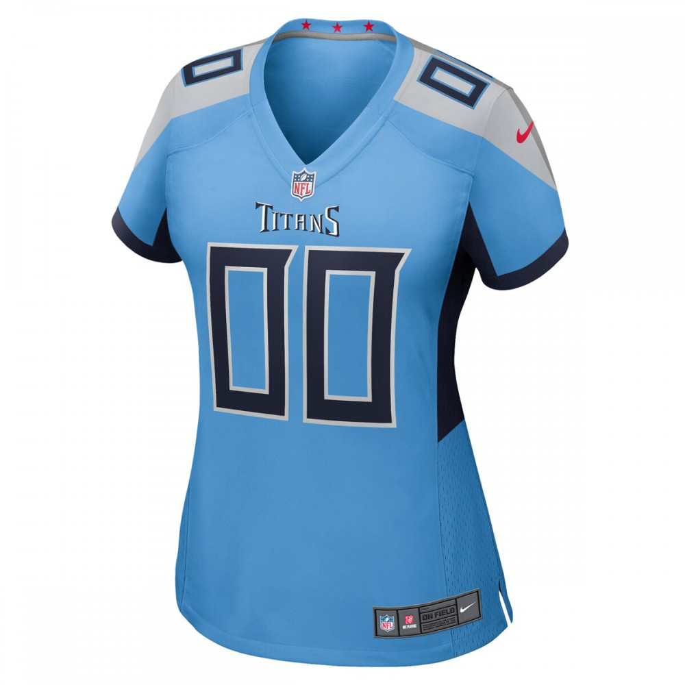 Tennessee Titans Women's Alternate Custom Game Jersey - Light Blue-Pro Kit Vault | Brand New 26/27 Sports Jerseys