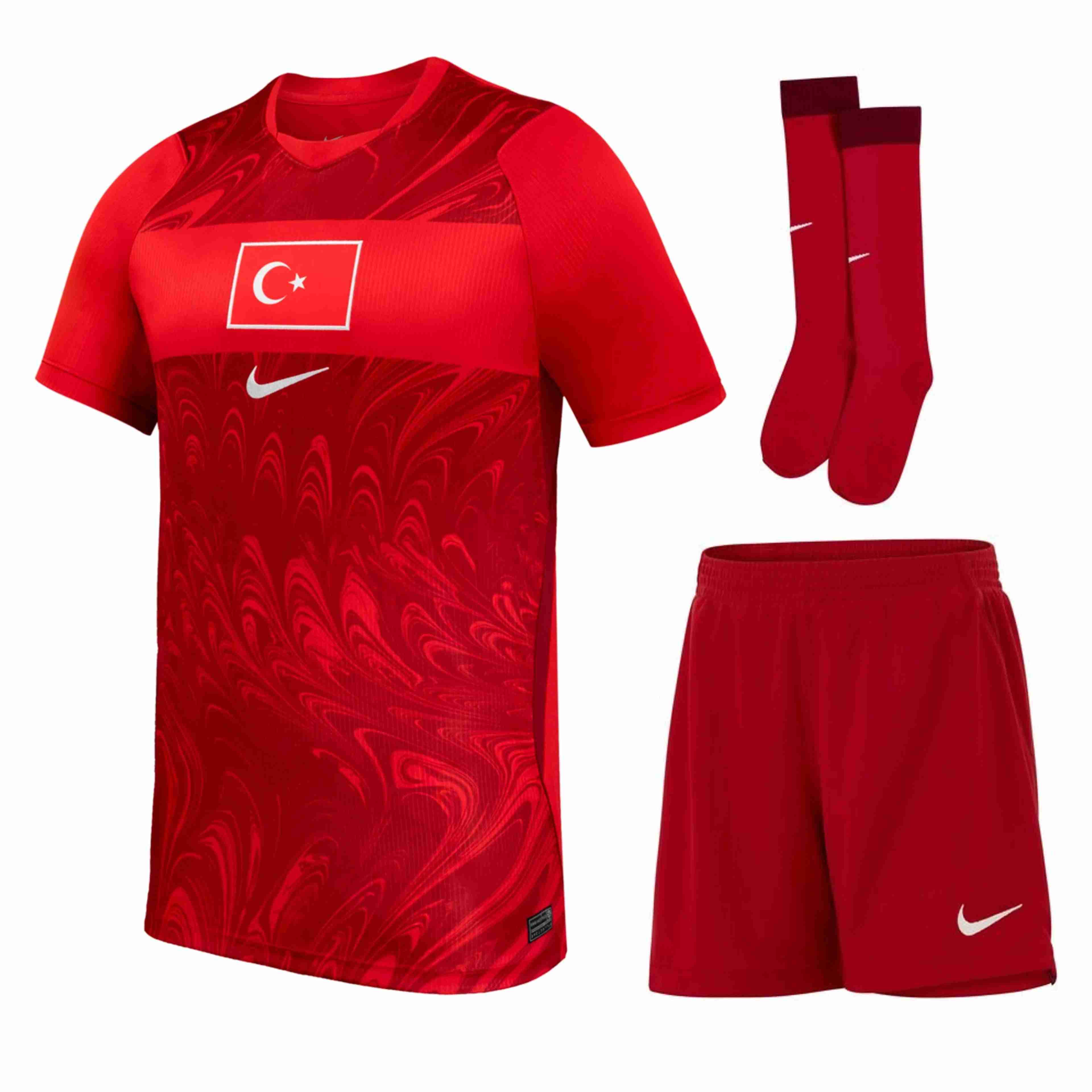 Turkey Home Kit Kids Jersey 2025 2026 | Foot Sport-Pro Kit Vault | Brand New 26/27 Sports Jerseys